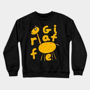 Giraffe Crewneck Sweatshirt